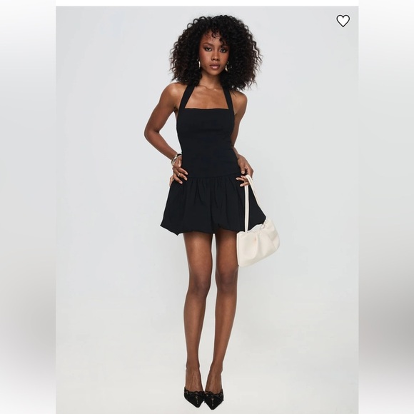 Gigli Bubble Hem Mini Dress - Picture 2 of 3